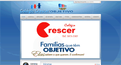 Desktop Screenshot of escolacrescersp.com.br