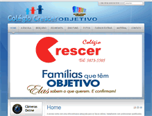 Tablet Screenshot of escolacrescersp.com.br